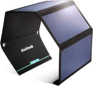 Nekteck 28W Foldable Portable Solar Charger