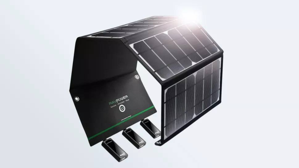RAVPower Solar Charger 24W Solar Panel